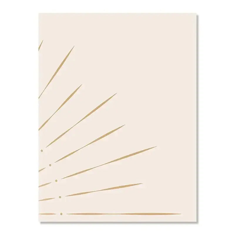 DecorBites™ Yellow Sun Rising Horizon Wall Art