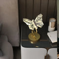 Elegant golden decorbites butterfly chandelier floor lamp bedroom
