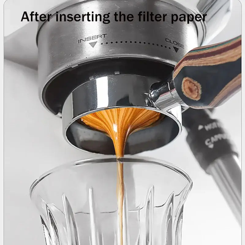 Espresso coffee filter papers kitchen portafilter accessory 100 pack