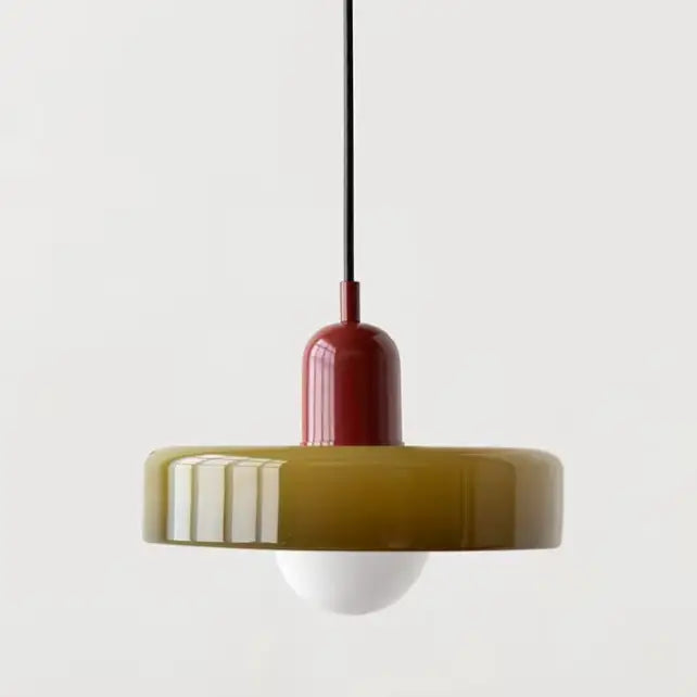 Glass Pendant Lighting Bauhaus Style