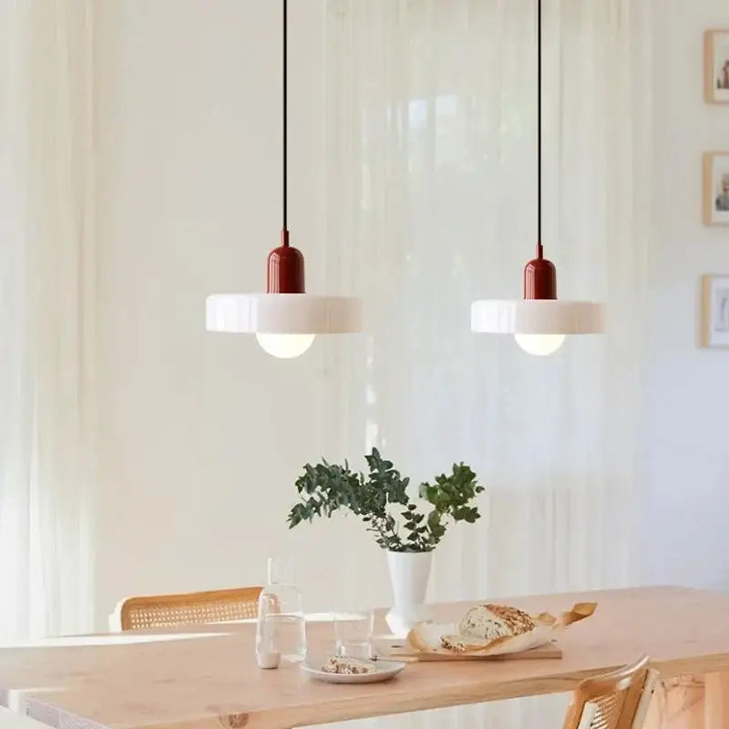 Glass Pendant Lighting Bauhaus Style