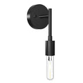 Industrial black metal wall lamp – bathroom mirror light