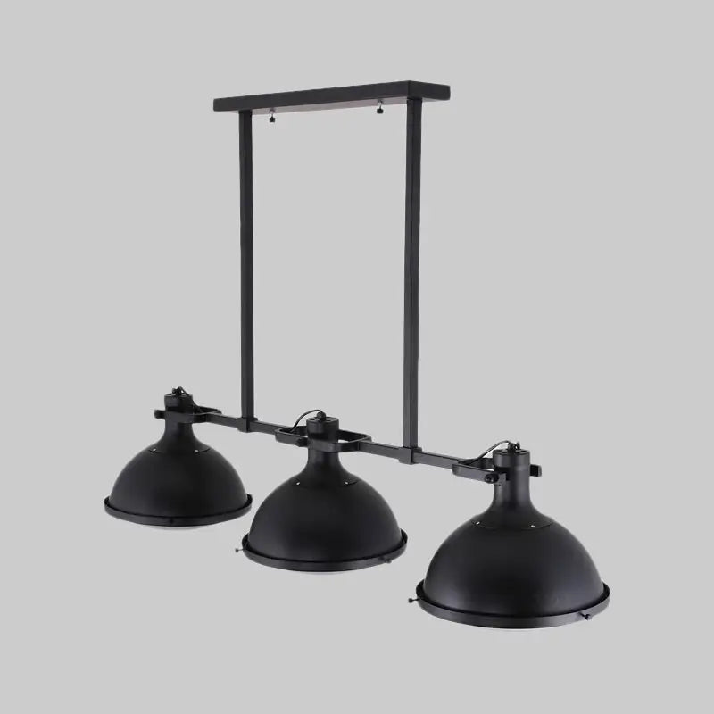 Industrial black & white metal ceiling lamp kitchen pendant light