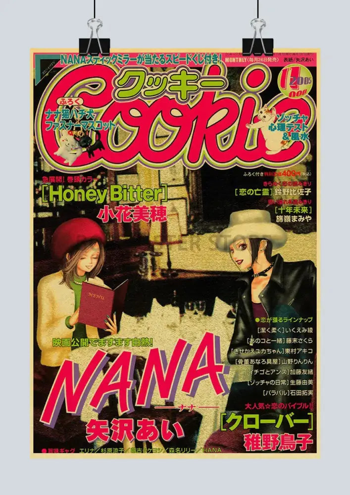 Japanese Anime NANA Poster Sticker