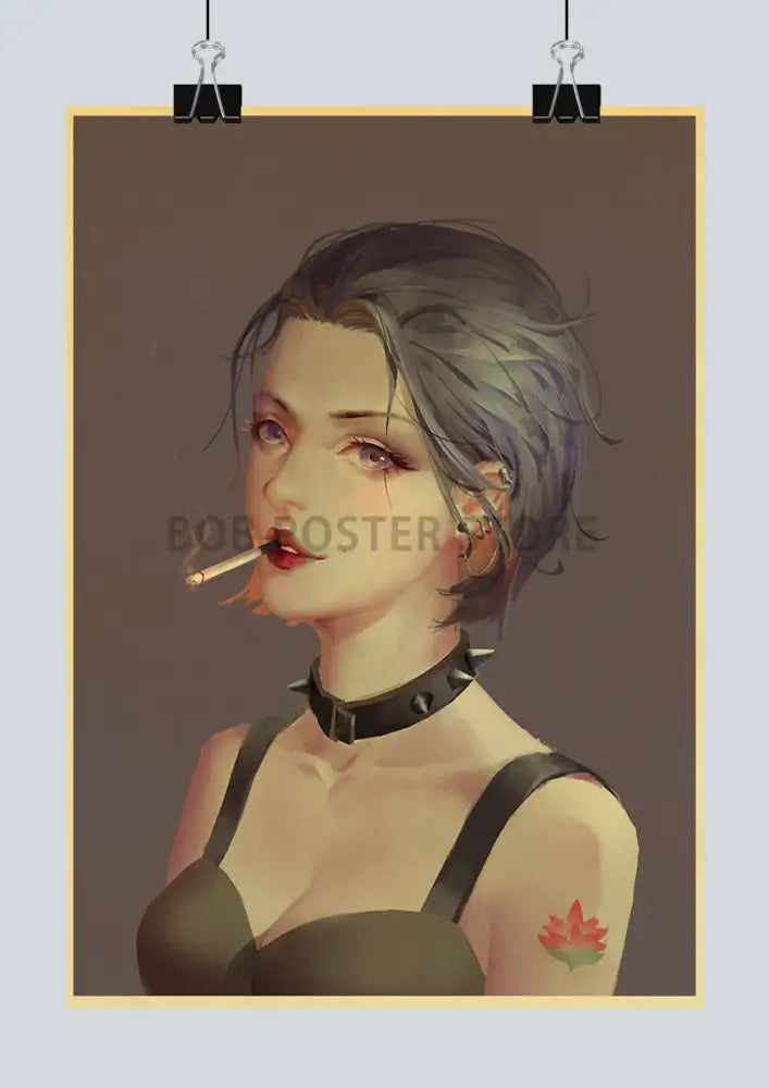 Japanese Anime Retro Posters Kraft Paper