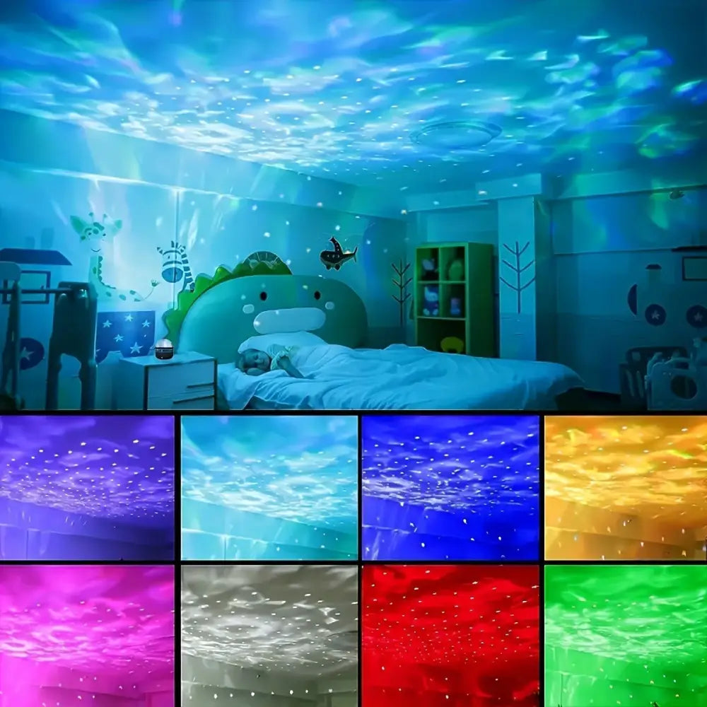 LED Galaxy Star Projector Light Remote