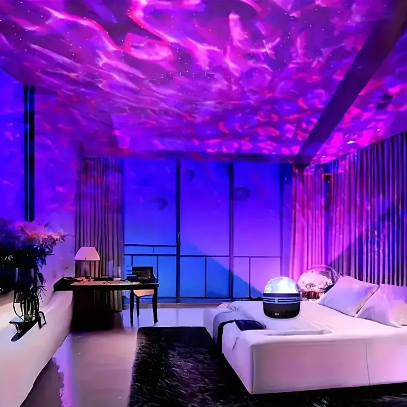 LED Galaxy Star Projector Light Remote