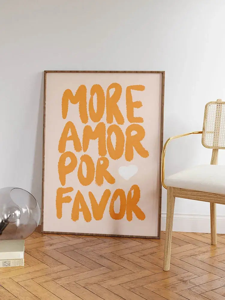 Love Quote Wall Art Canvas