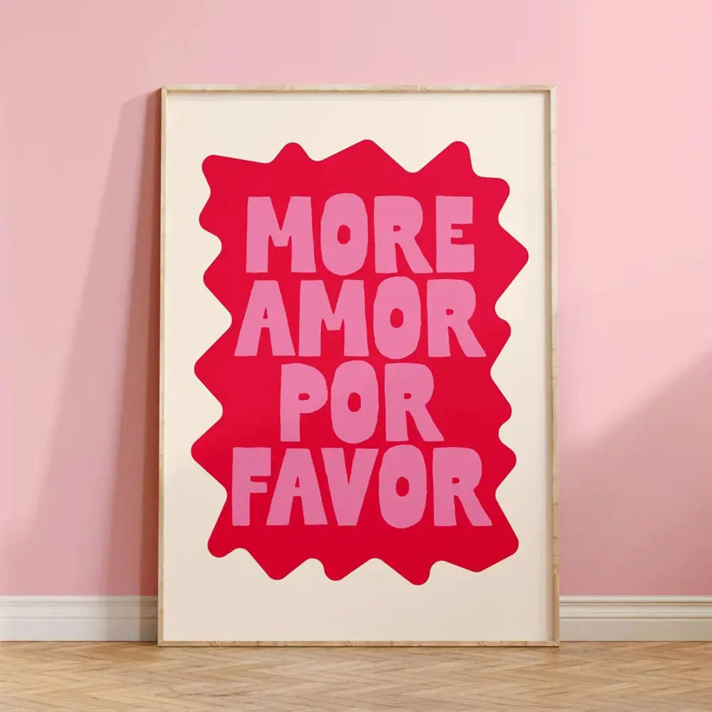 Love Quote Wall Art Canvas
