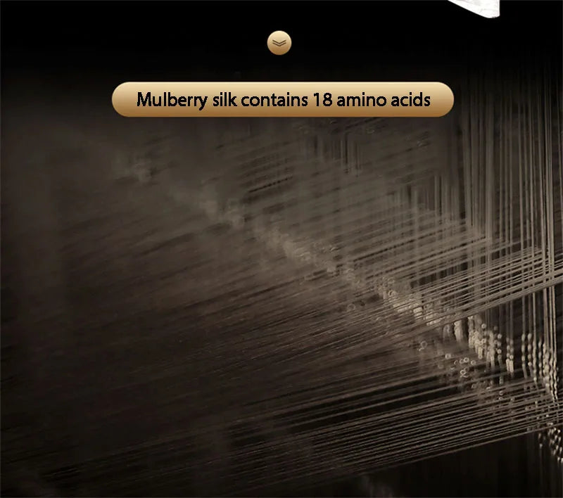 DecorBites™ Luxurious Mulberry Silk Bedding Set with Satin Finish