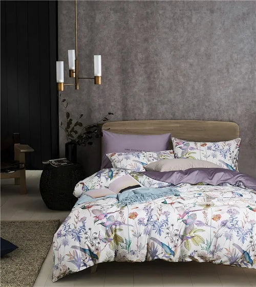 DecorBites™ Luxury Egyptian Cotton Flamingo Bedding Set - Queen/King