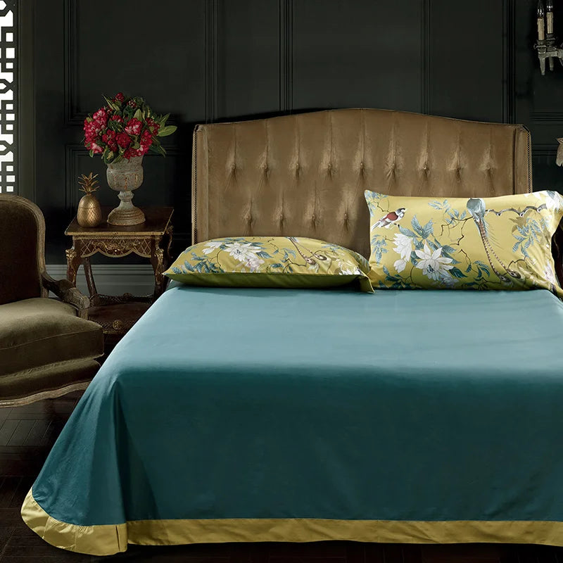 DecorBites™ Luxury Egyptian Cotton Flamingo Bedding Set - Queen/King