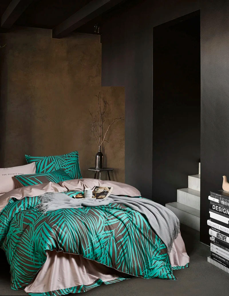 DecorBites™ Luxury Egyptian Cotton Flamingo Bedding Set - Queen/King