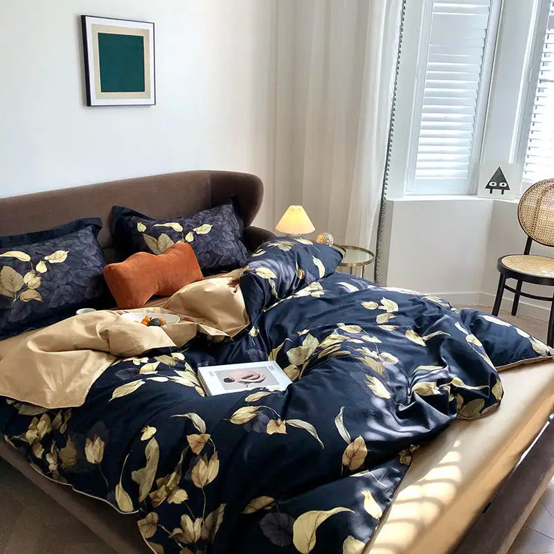 DecorBites™ Luxury Egyptian Cotton Flamingo Bedding Set - Queen/King