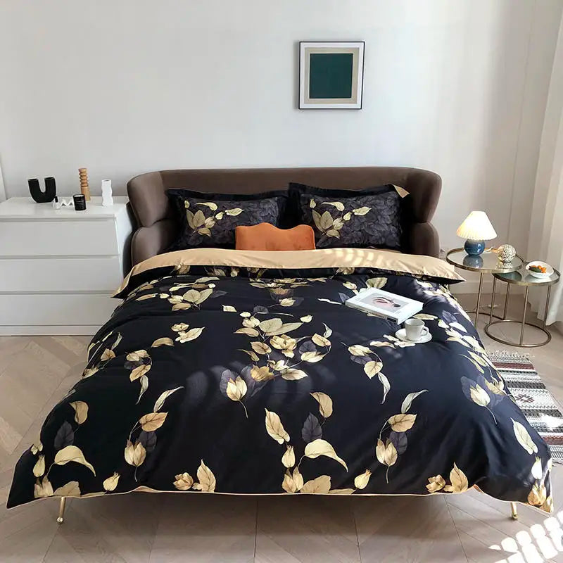 DecorBites™ Luxury Egyptian Cotton Flamingo Bedding Set - Queen/King