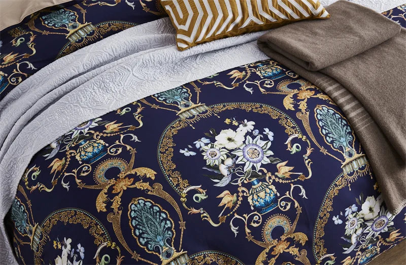 DecorBites™ Luxury Egyptian Cotton Flamingo Bedding Set - Queen/King