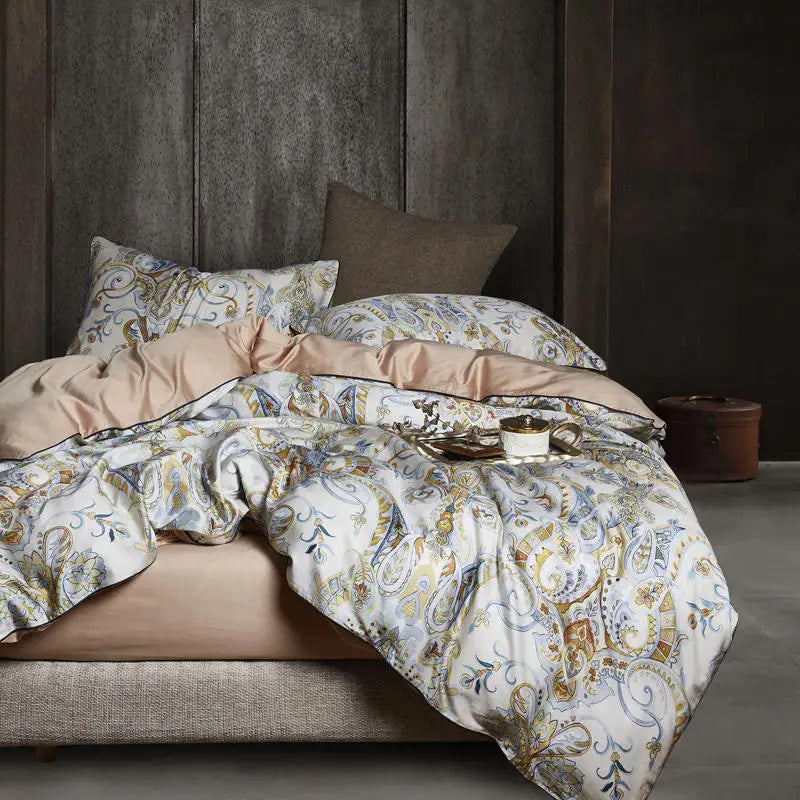 DecorBites™ Luxury Egyptian Cotton Flamingo Bedding Set - Queen/King