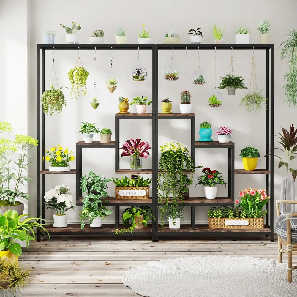 Metal Plant Stand 5-Tier Tall