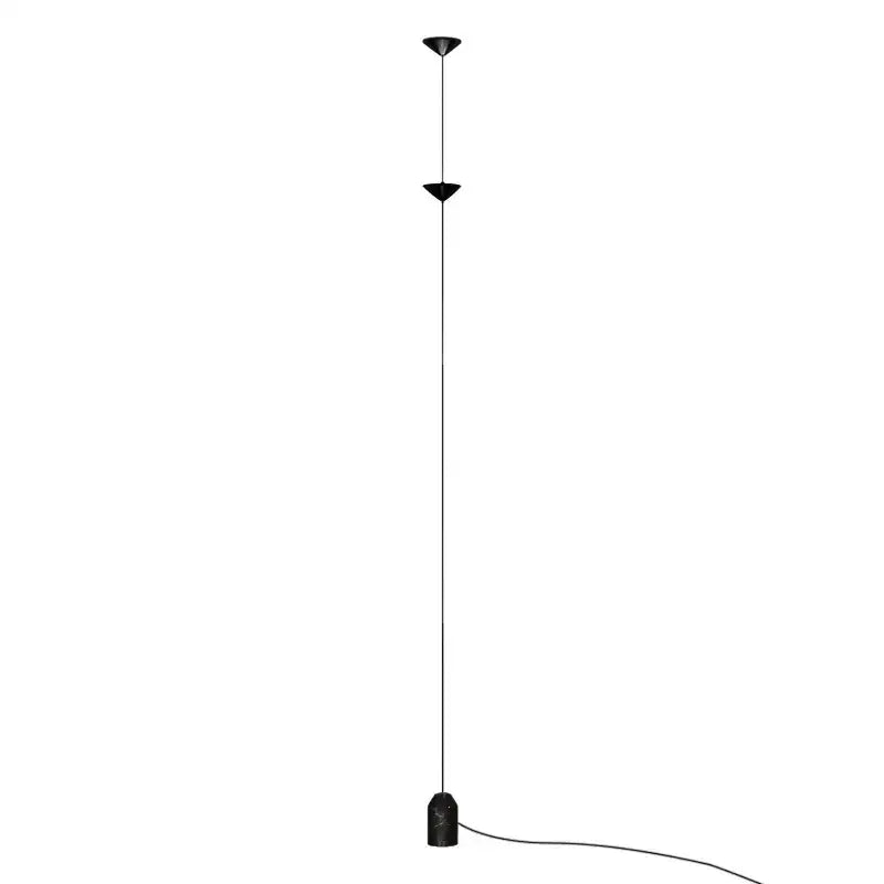 Minimalist black decorbites cone design floor lamp living room light