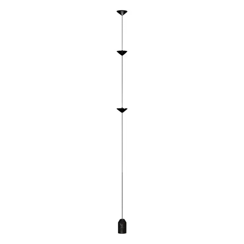 Minimalist black decorbites cone design floor lamp living room light