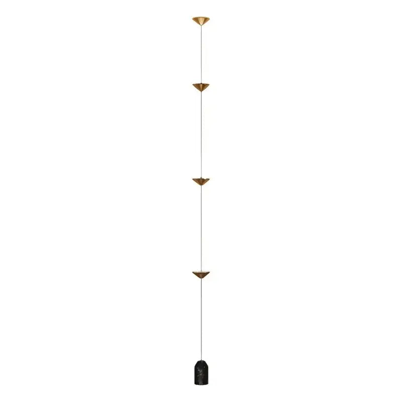 Minimalist black decorbites cone design floor lamp living room light