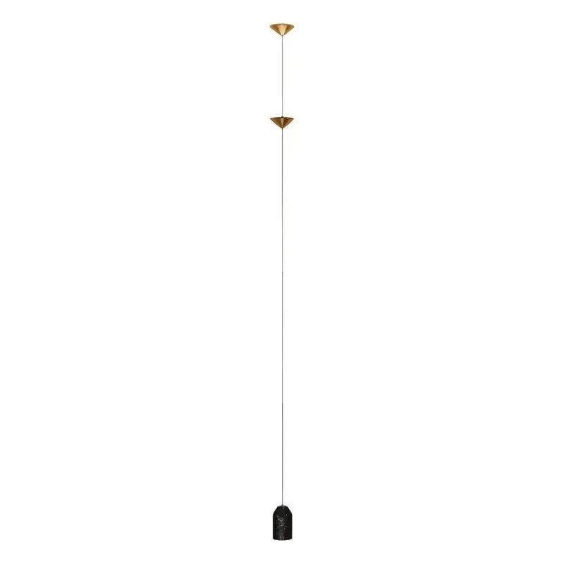 Minimalist black decorbites cone design floor lamp living room light