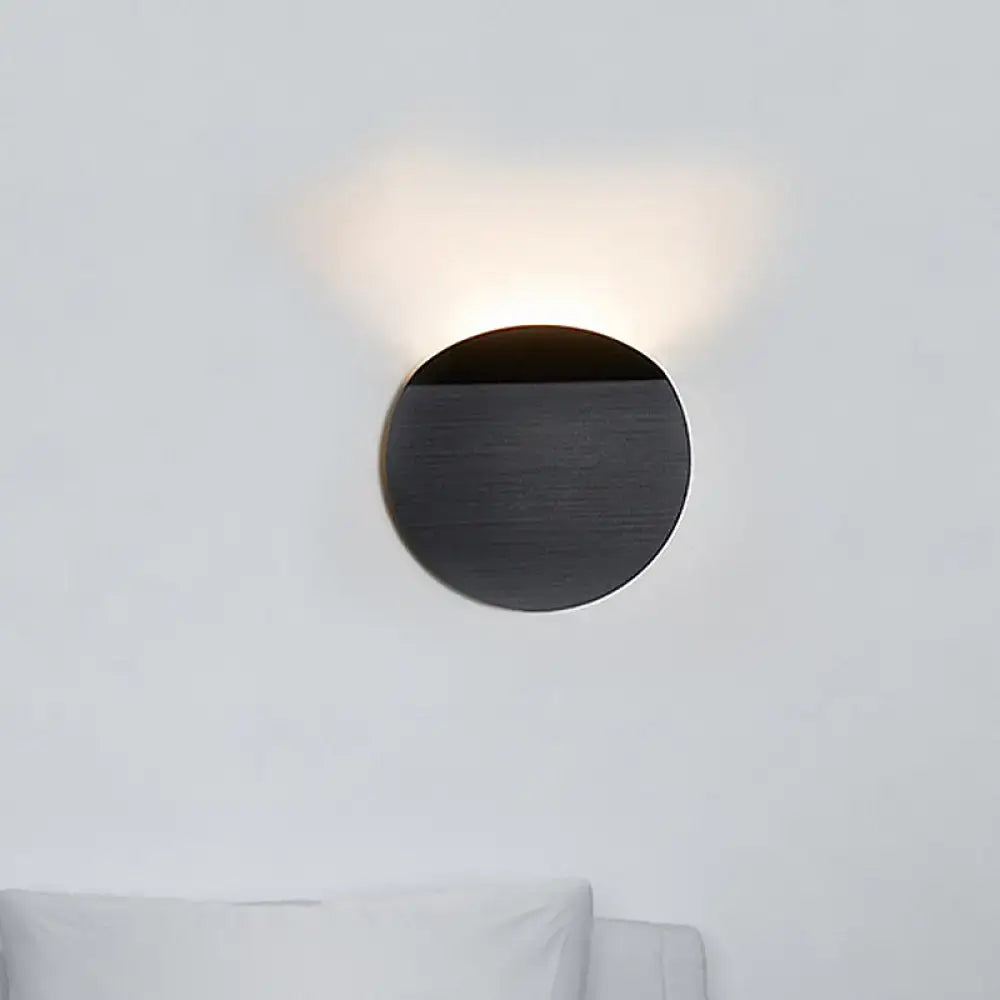 Minimalist copper sconce light – bedroom wall mount led bulb