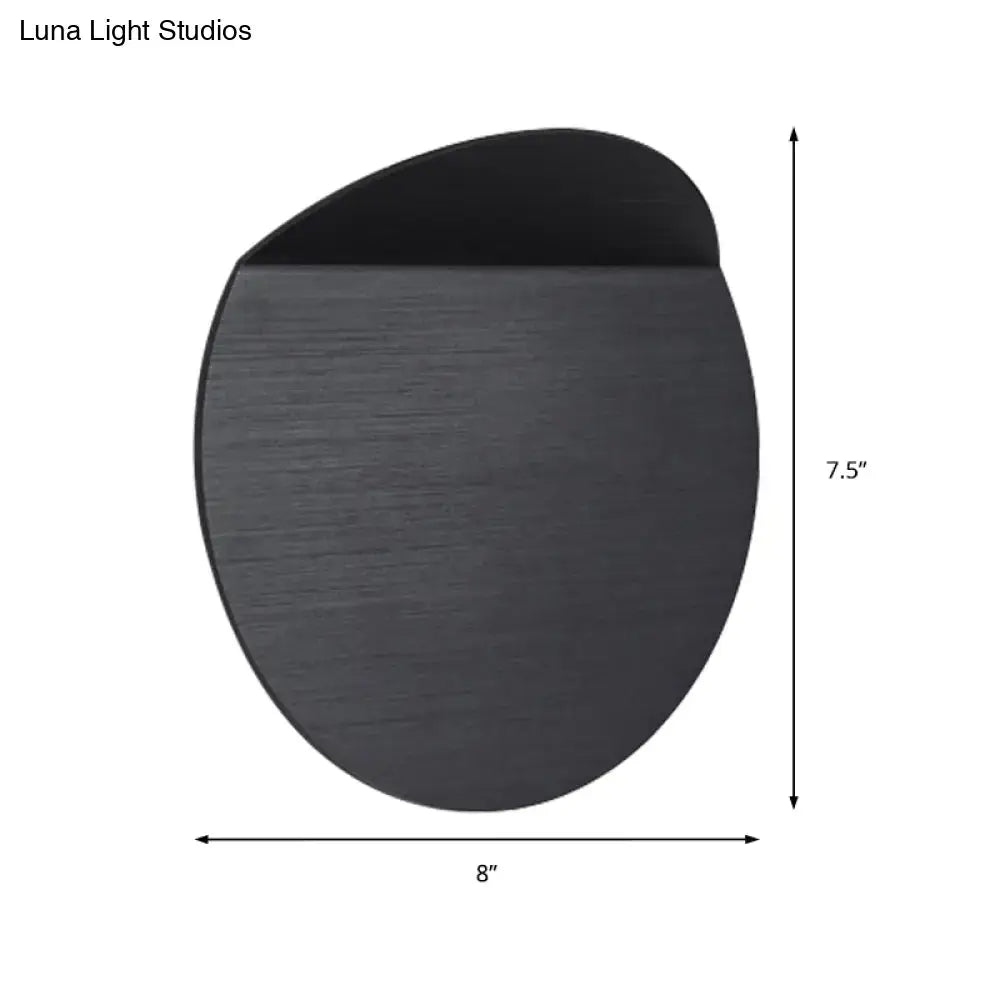 Minimalist copper sconce light – bedroom wall mount led bulb