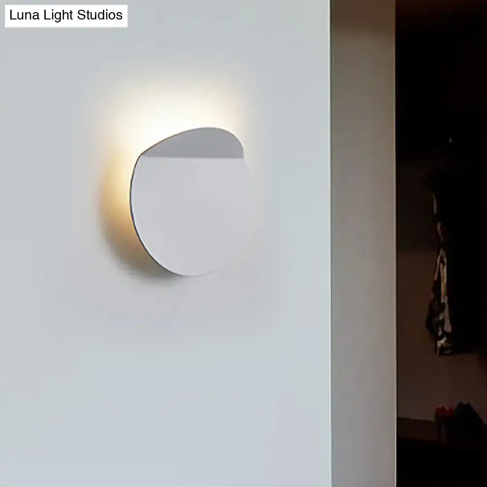 Minimalist copper sconce light – bedroom wall mount led bulb