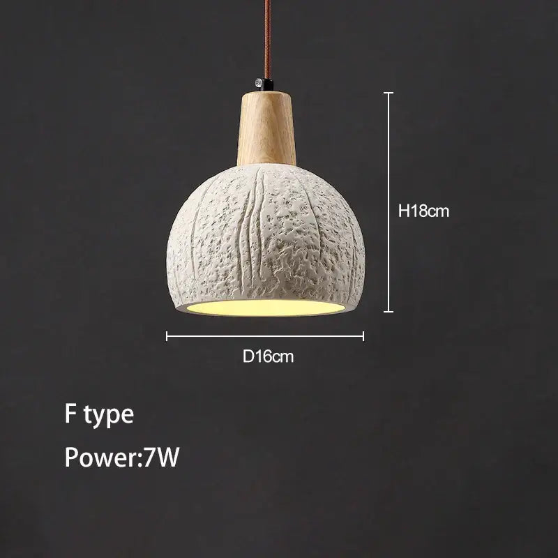 Minimalist petal ceramic pendant chandelier for bedroom