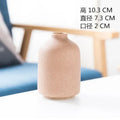 Minimalist white & terracotta decorbites ceramic vase dining room decor