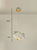 Modern acrylic butterfly led chandelier for bedroom pendant lighting