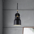 Modern black and brass industrial wall light – library 220v-240v