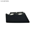 Modern black and silver led wall sconce bedroom light 110v-120v