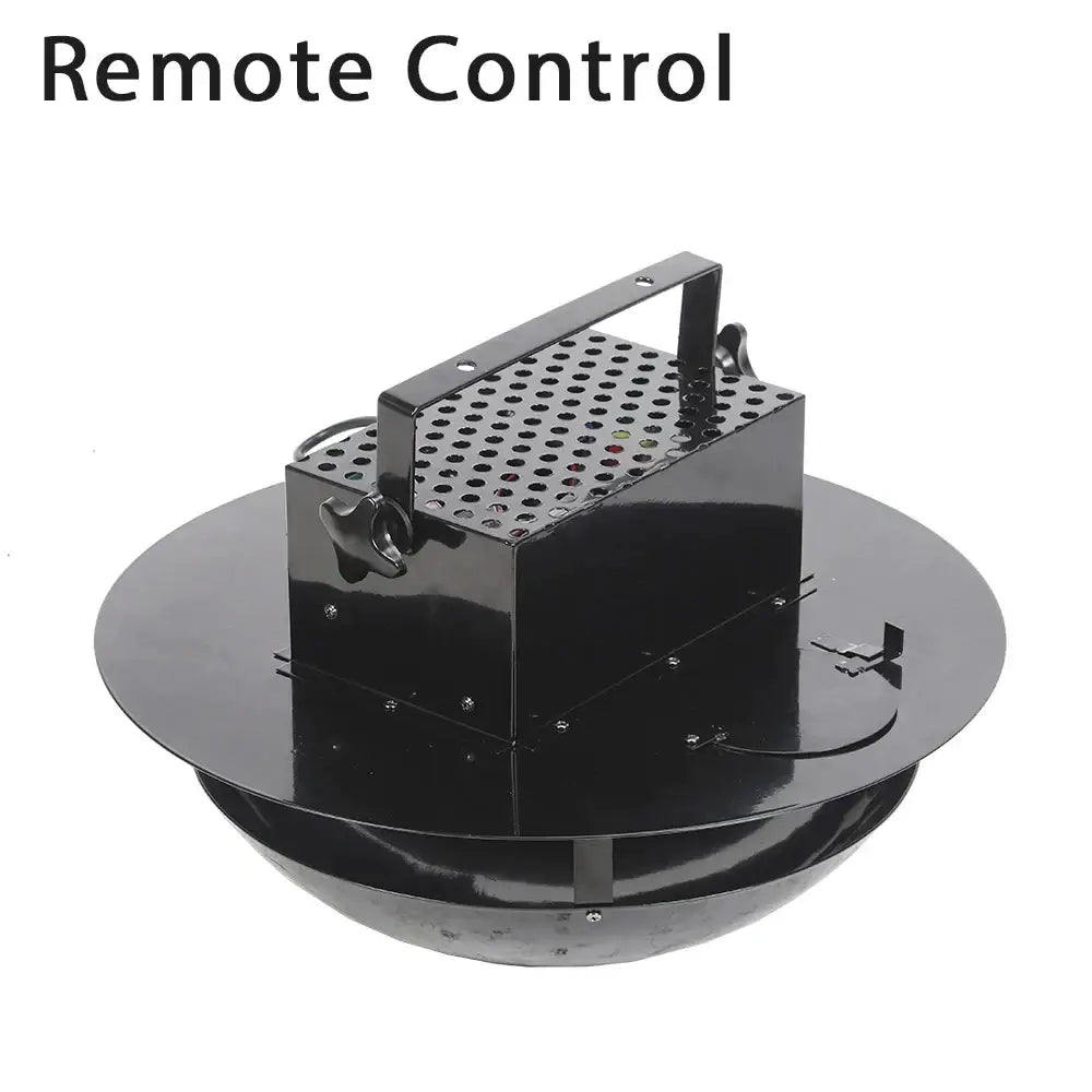 Modern black confetti streamer cannon machine for party stage