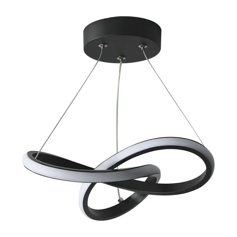 Modern black & gold decorbites contemporary chandelier dining room