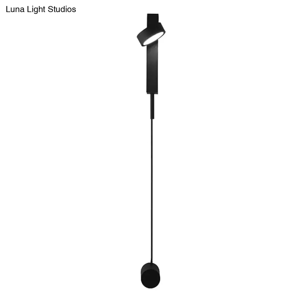Modern black & gold metallic wall lighting – bedroom flush mount wall