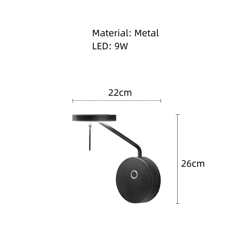 Modern black metal led chandelier living room spherical light