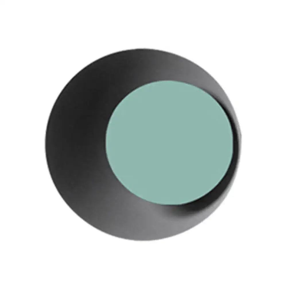 Modern black & pink circle sconce light bedroom wall fixture