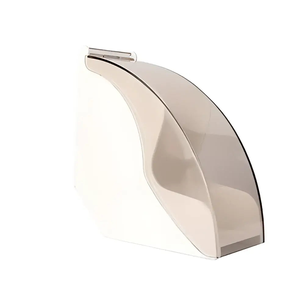 Modern black & rose gold wave coffee filter dispenser kitchen storage
