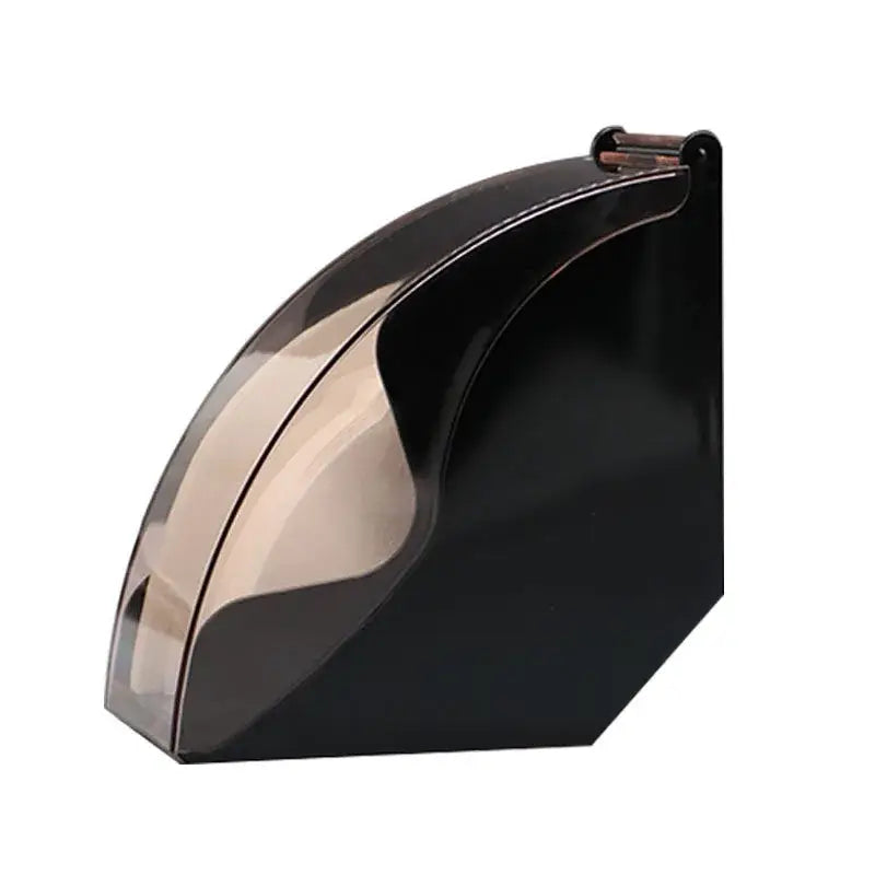 Modern black & rose gold wave coffee filter dispenser kitchen storage