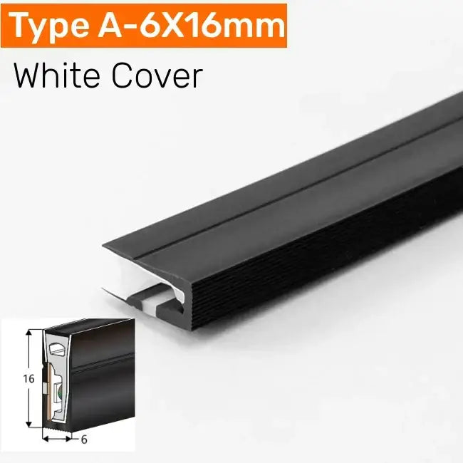 Modern black silicone tube flexible led channel outdoor light
