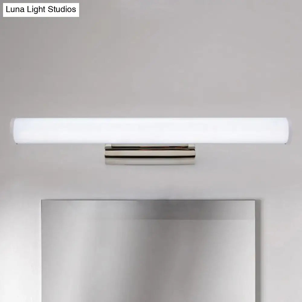 Modern black & white led vanity mirror light bathroom sconce