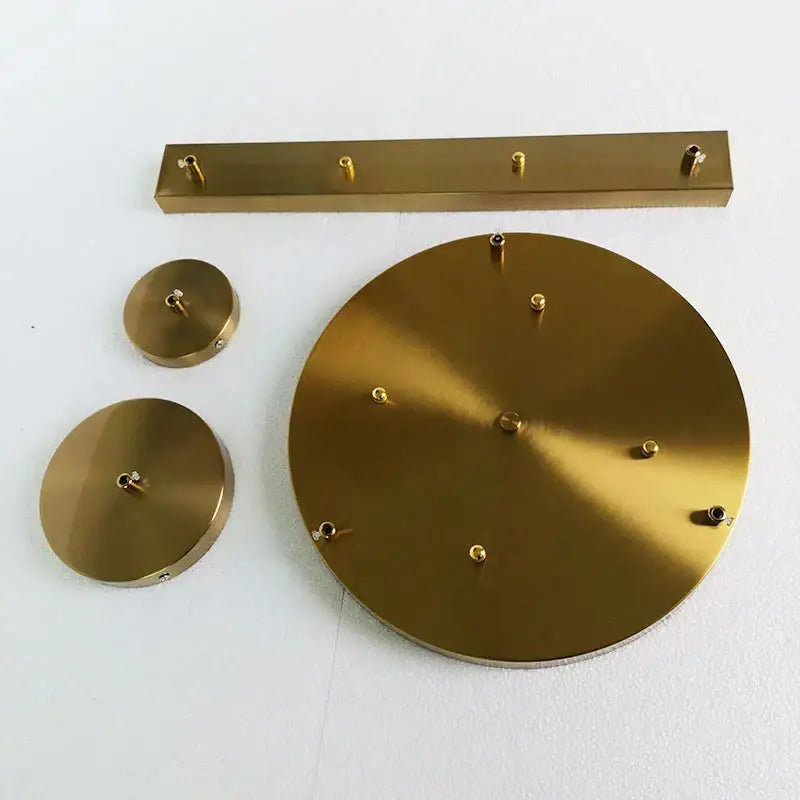 Modern brass 3 hole ceiling plate dining room decorbites ceiling plate