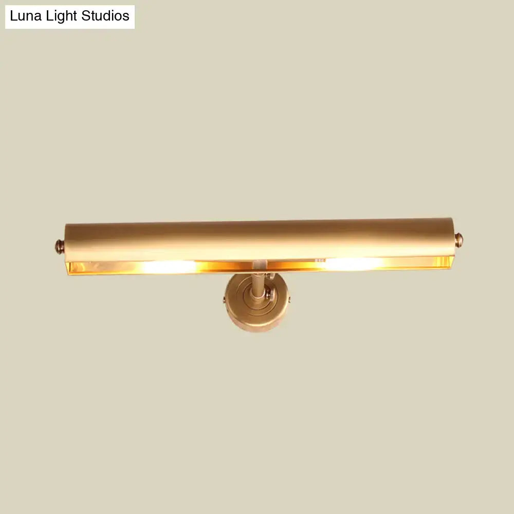 Modern brass adjustable bathroom vanity sconce 110v-120v light