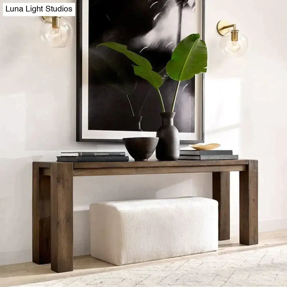 Modern brass and glass wall sconce bedroom light