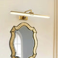 Modern brass & black led wall sconce dressing table vanity light