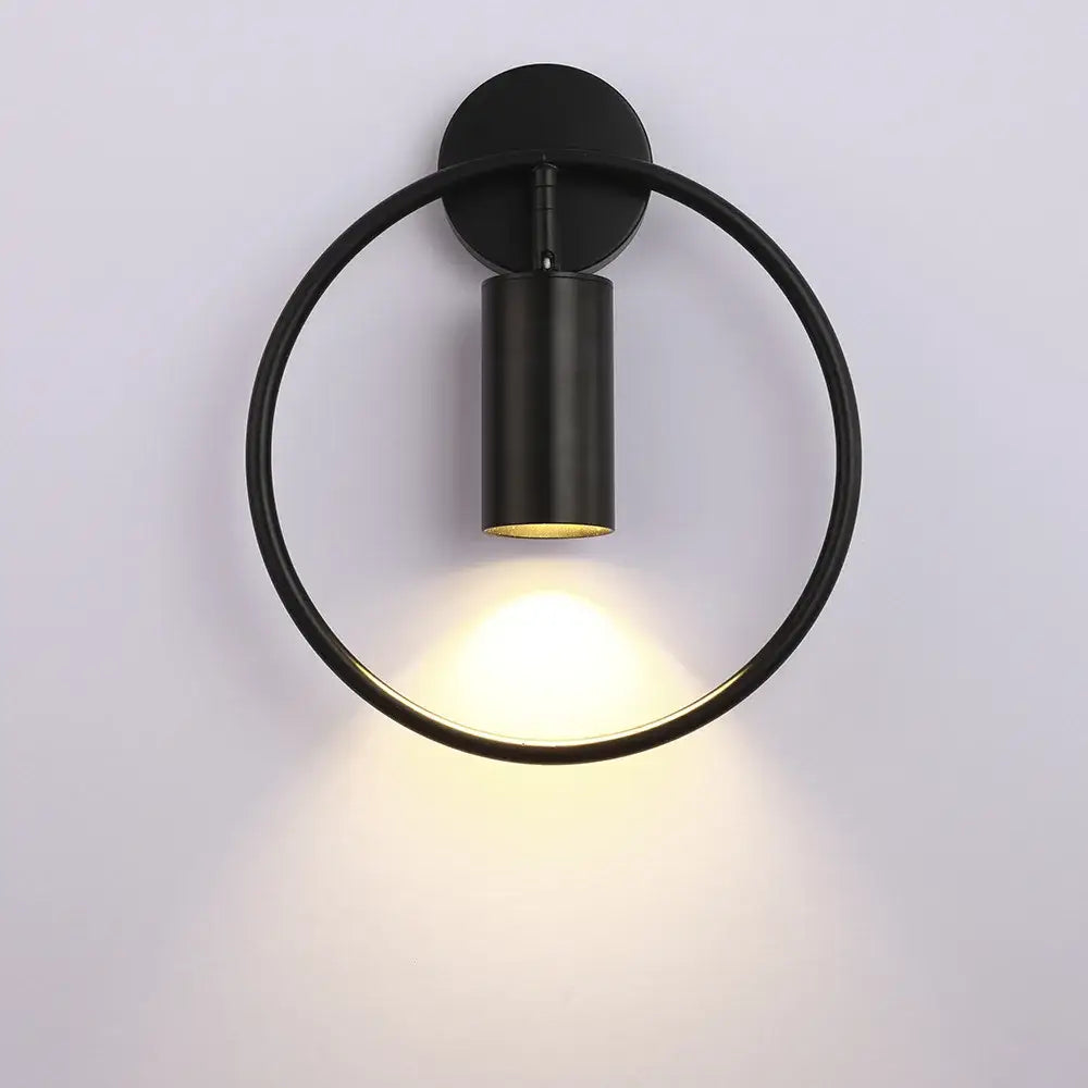 Modern brass gold adjustable led wall sconce for corridor