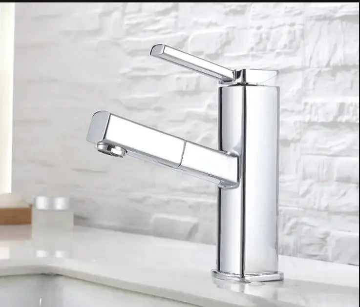 Modern bronze waterfall basin faucet bathroom sink mixer tap