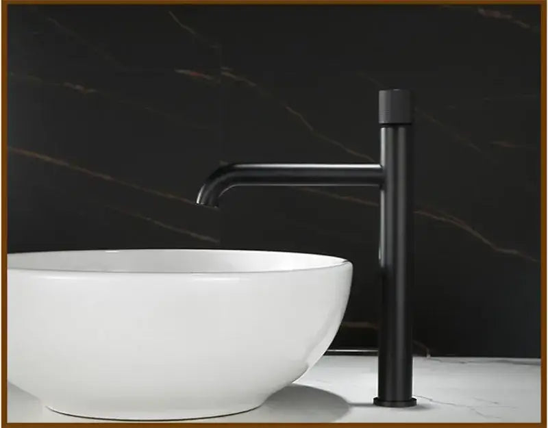 Modern brushed gold basin faucet bathroom hot water mixer tap